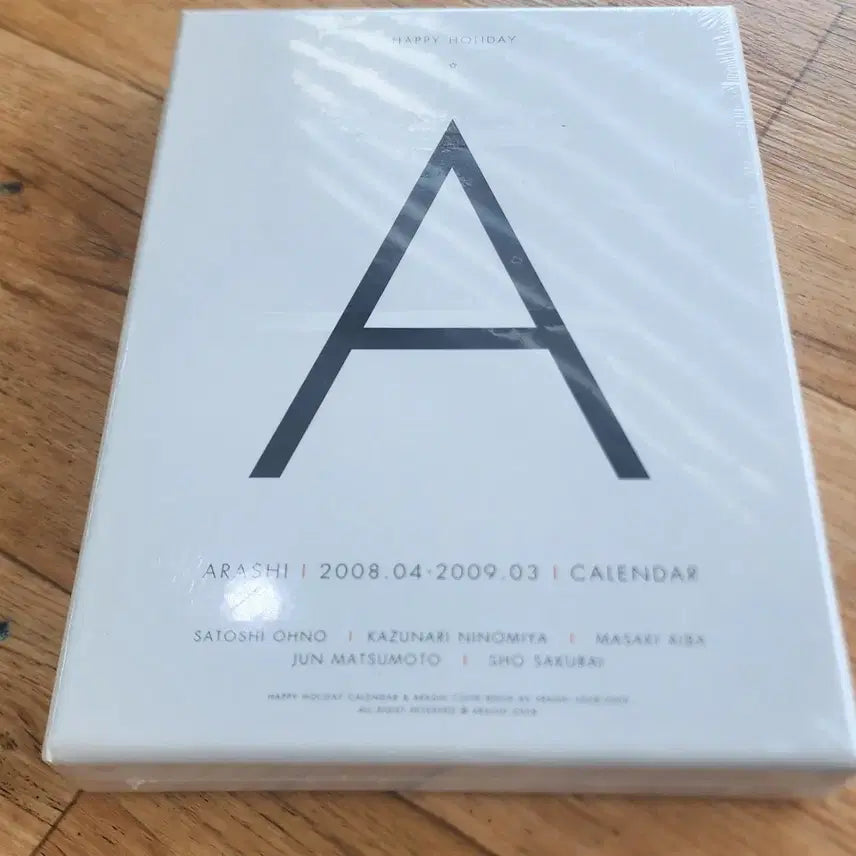 [BUNJANG] Arashi 2008-2009 Calendar / 아라시 캘린더 2008-2009