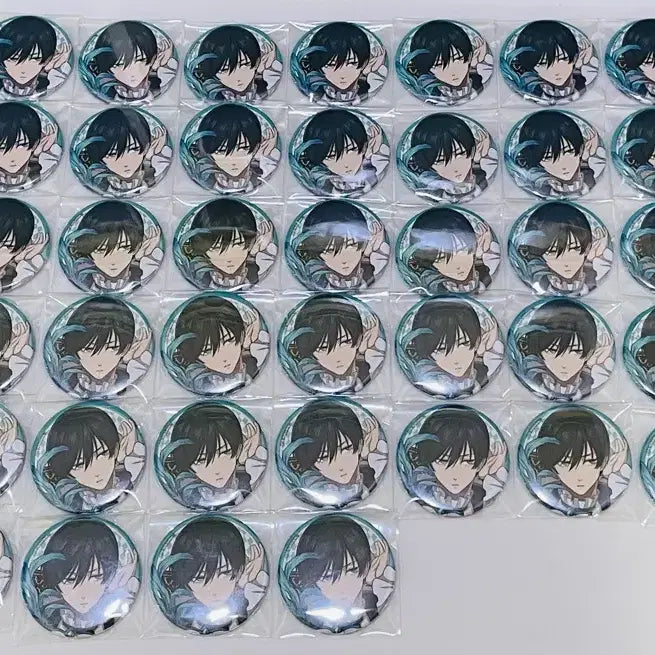 [BUNJANG] Blue Lock Itoshi Rin Masquerade Can Badge Bundle Set (50 pcs) / 블루록 이토시 린 가면무도회 캔뱃지 50개 일괄 판매