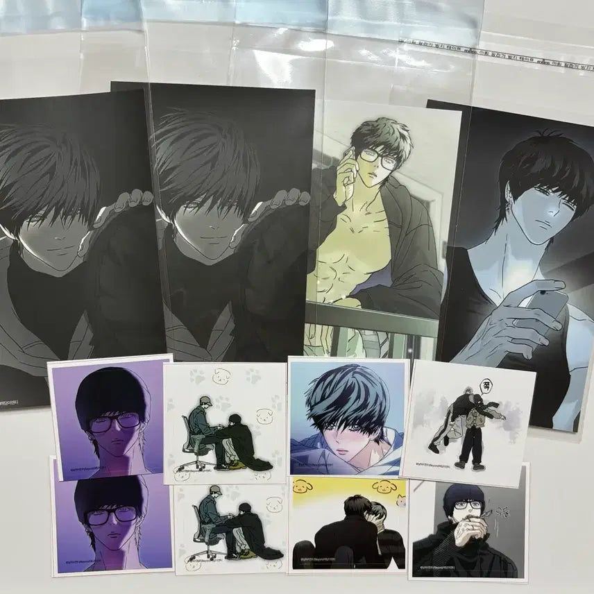 [BUNJANG] Happy Together 10000 KRW Bundle Set Postcard &amp; Sticker / 해피투게더 1만원 특전 엽서, 스티커 일괄
