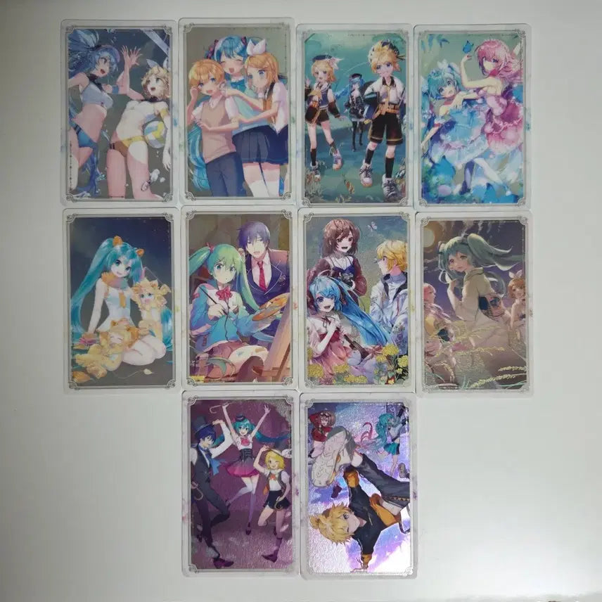 [BUNJANG] Hatsune Miku Clear Card Bundle Set / 미쿠 클리어카드 일괄