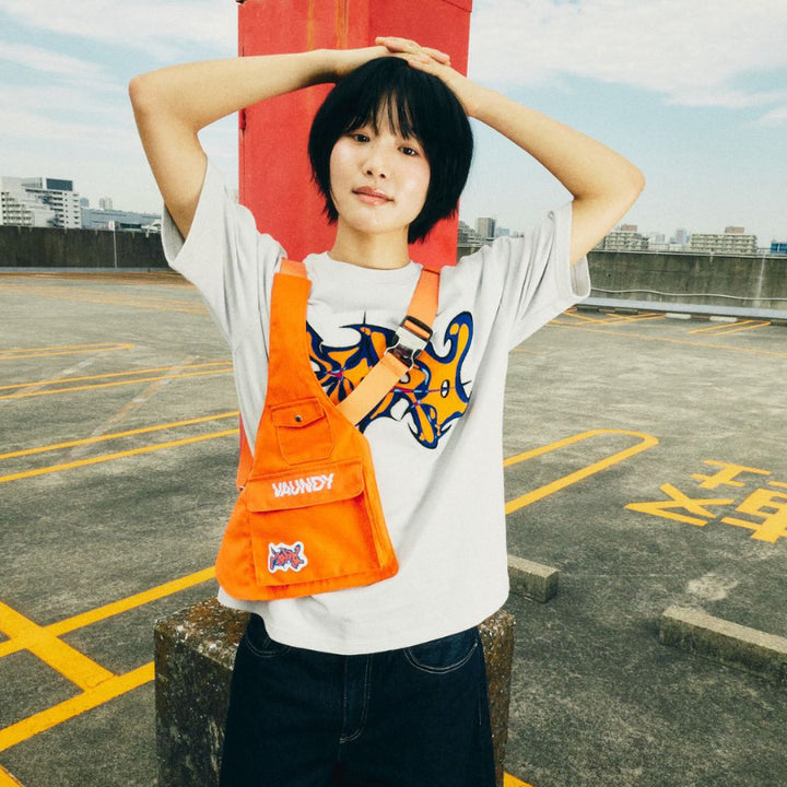 [BUNJANG] Bound(G) Official Asymmetrical Vest Bag / 바운디 내한투어 굿즈 Asymmetrical Vest Bag HORO 새상품