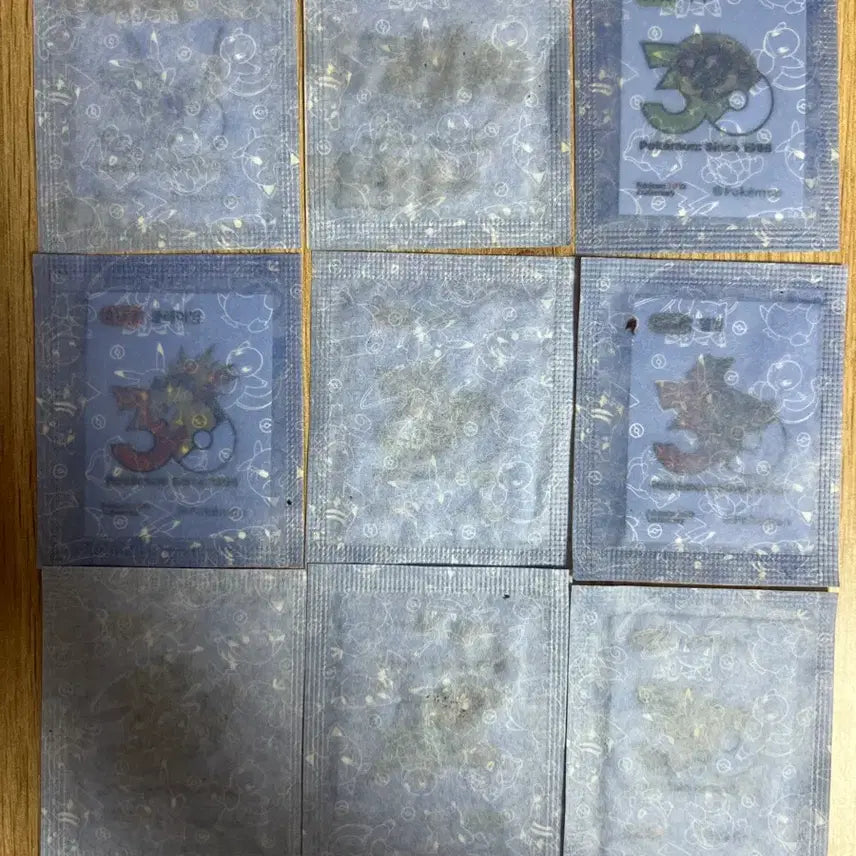 [BUNJANG] Pokemon Season 6 Sticker Set (9 Variants) - Sealed / 포켓몬 시즌6 띠부씰 9종 미개봉