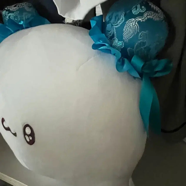 [BUNJANG] Giant Dumpling Plush Toy / 쿠지 상품 [큰 크기] 만두 머리가 뽀인투