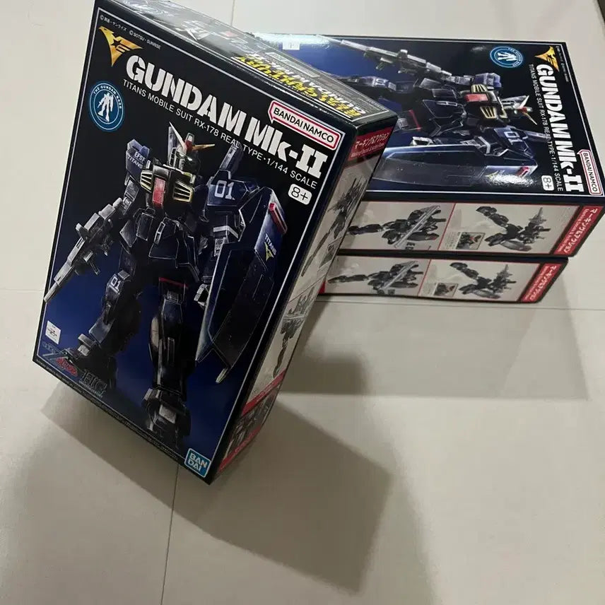 [BUNJANG] Bandai Gundam MK2 HG Titans Real Type 1/144 Scale Bundle Set / 반다이 건담 MK2 마크2 HG 티탄즈 리얼타입 3개 일괄