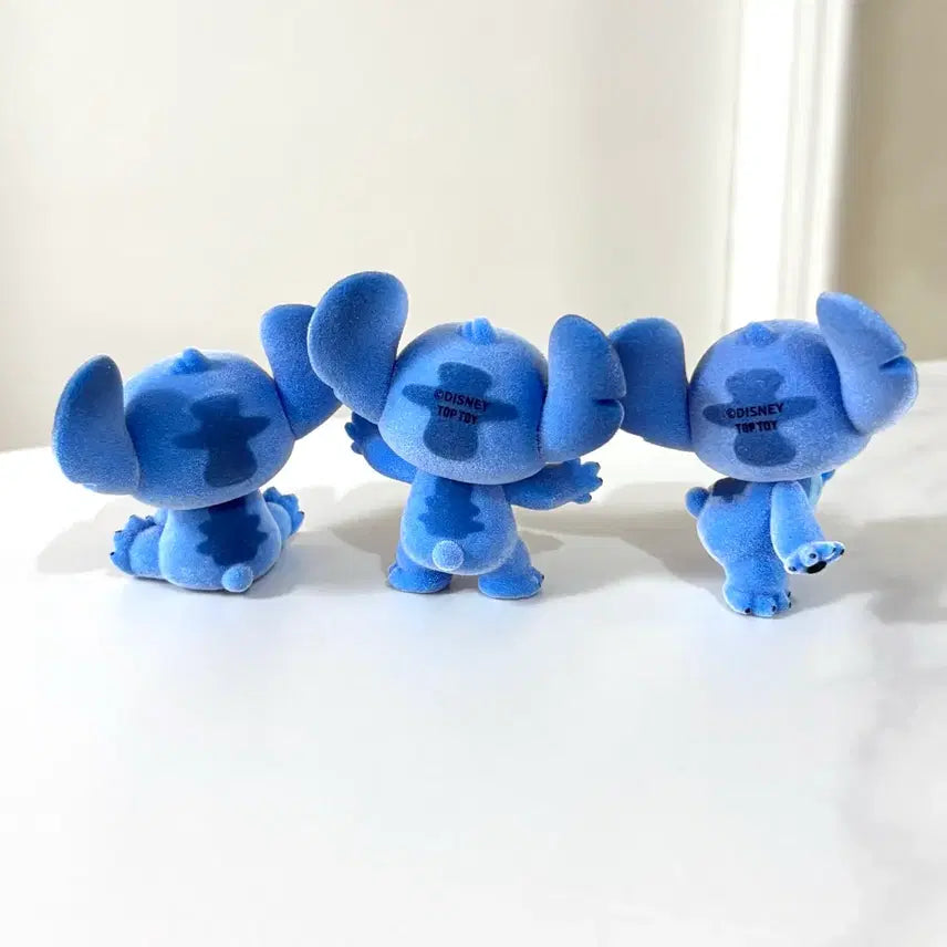 [BUNJANG] TopToy Stitch Flocked Figure Bundle Set / TOPTOY 탑토이 스티치 플로키 피규어 일괄