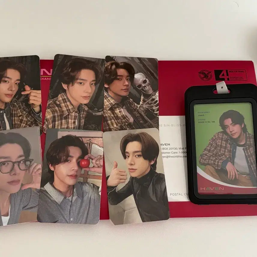 [BUNJANG] ENHYPEN THE SIN : BLISS Jake ID Card / 엔하이픈 THE SIN : BLISS 더씬블리스 엔진반 아이디카드 제이크
