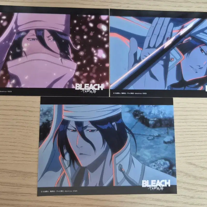[BUNJANG] Bleach Thousand-Year Blood War Ichigo Byakuya Bromide &amp; Postcard Bundle Set / 일괄)블리치 천년혈전편 일러스트 엽서,블리치 뱌쿠야 브로마이드,블리치 뱌쿠야,블리치 천년혈전편