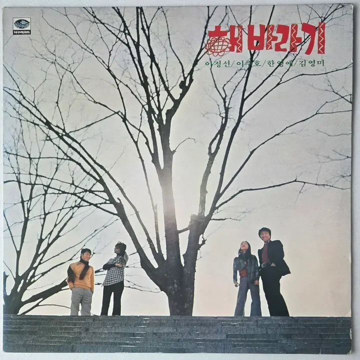 [BUNJANG] Haebari Vol. 1 LP (1977) / 해바라기 - 노래모음 제1집 LP  ( 1977 지구레코드 이정선 이주호 한영애 김영미 초기반 )