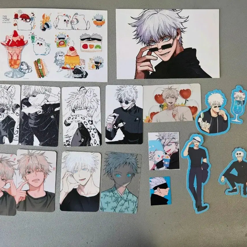 [BUNJANG] Gojo Satoru Unofficial Merchandise Bundle / 고죠 사토루 비공 굿즈