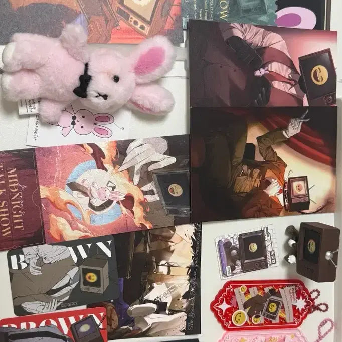 [BUNJANG] Brown Figure &amp; Doll Bundle Set / 괴출 모두앉아 브라운 피규어 인형 일괄세트