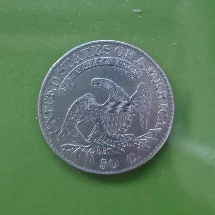 [BUNJANG] 1832 US Capped Bust Half Dollar Silver Coin / 1832 미국 캡드 버스트 하프달러 은화