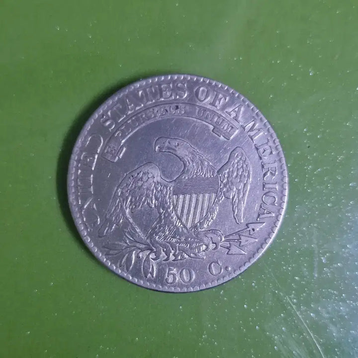 [BUNJANG] 1832 US Capped Bust Half Dollar Silver Coin / 1832 미국 캡드 버스트 하프달러 은화