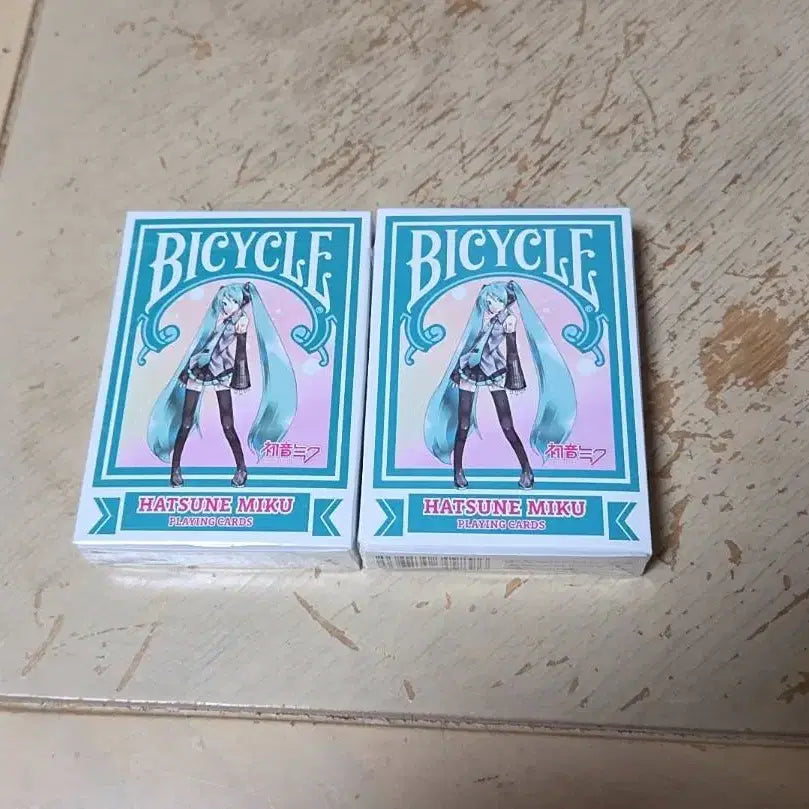 [BUNJANG] Bicycle Hatsune Miku Playing Cards / 바이시클 트럼프 하츠네 미쿠 플레잉 카드