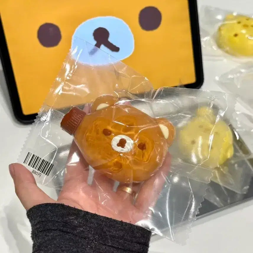 [BUNJANG] Rilakkuma Handmade Squishy Water Jelly Charm / 물병쿠마 수제 말랑이 워터젤리감 리락쿠마