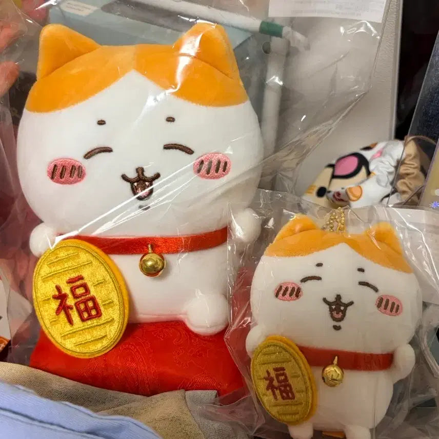 [BUNJANG] Geumchiware Set (Plush + Keyring) / 금치와레 세트(누이+키링)