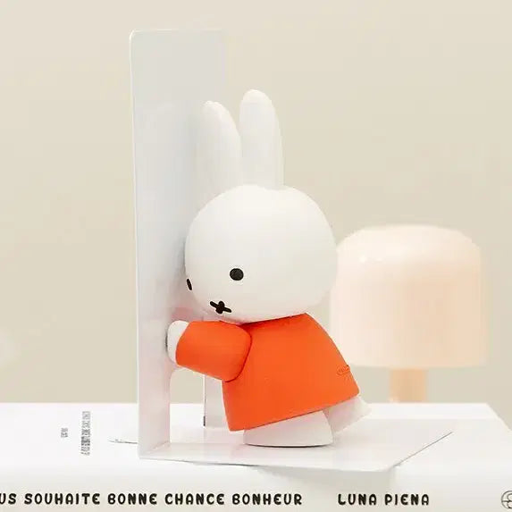 [BUNJANG] Miffy &amp; Boris Figure Bookends Set / 미피,보리스,피규어 북엔드,4개,새제품,미개봉