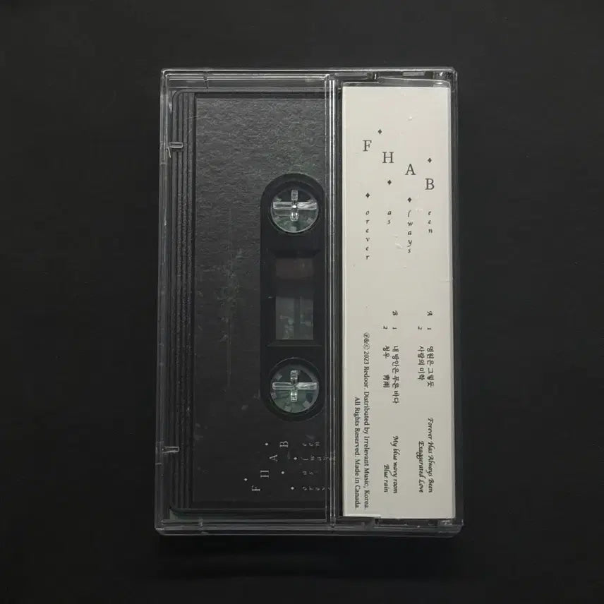 [BUNJANG] Ridoer Eternal Cassette Tape / 리도어 영원은 그렇듯 카세트테이프