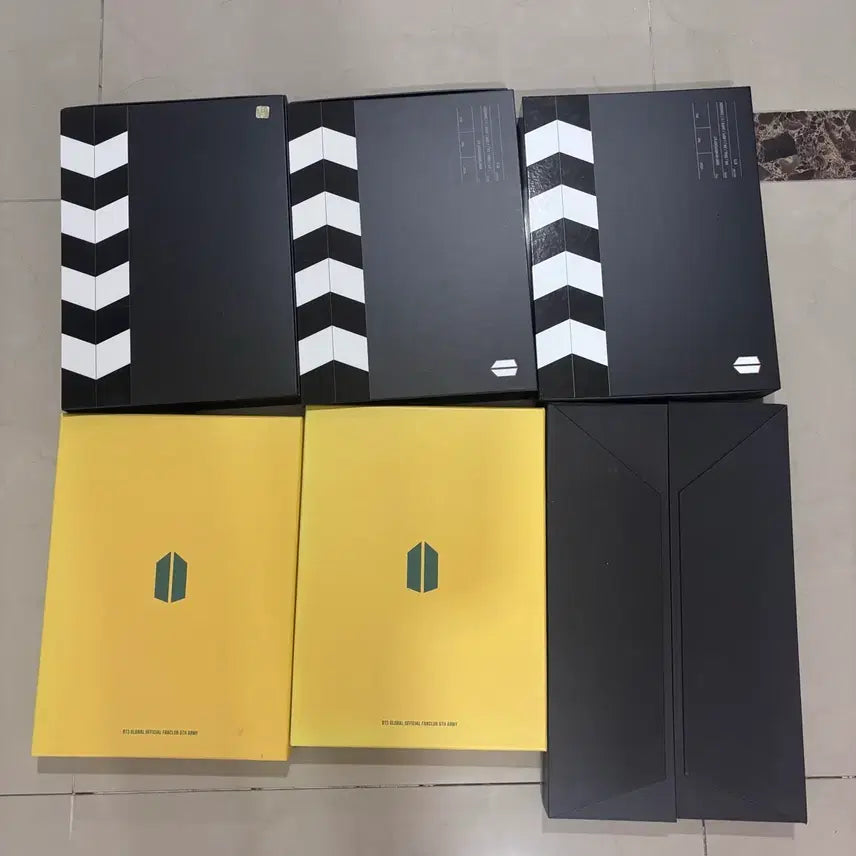 [BUNJANG] BTS ARMY Kit 4th, 5th, 6th Generation Bundle Set / (일괄) (급처) 아미 키트 6개 일괄 4기 5기 6기
