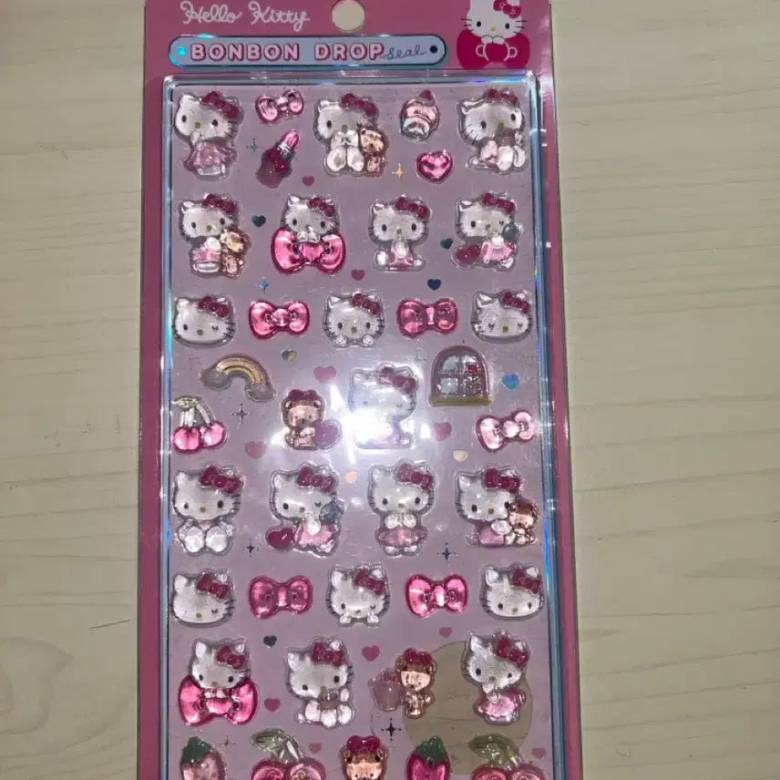[BUNJANG] Hello Kitty Bonbon Drop Sticker (Sealed) / 미개봉) 키티 봉봉드롭 스티커