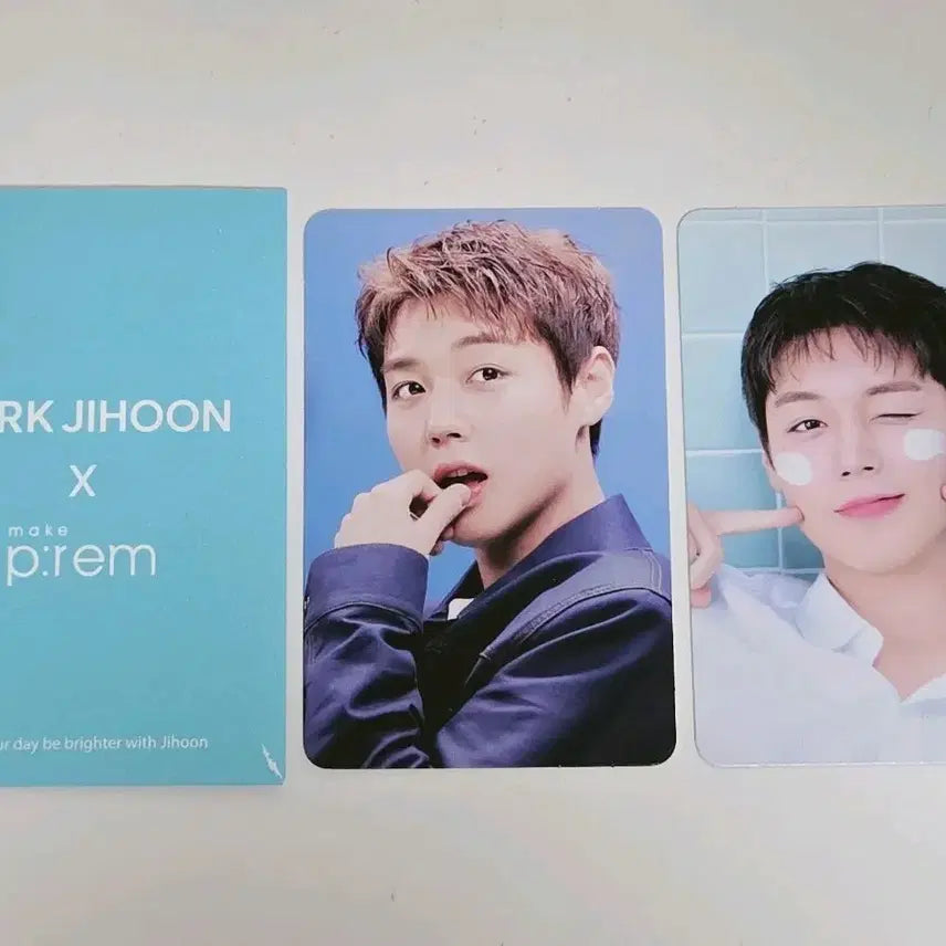 [BUNJANG] Park Jihoon MakePrem Photocard Set (2 Types) / 박지훈 메이크프렘 포토카드 2종