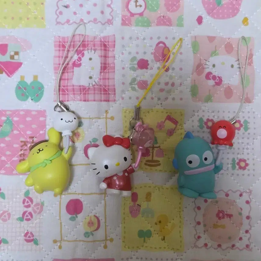 [BUNJANG] Sanrio Balloon Charm Set / 산리오 풍선 키링 세트