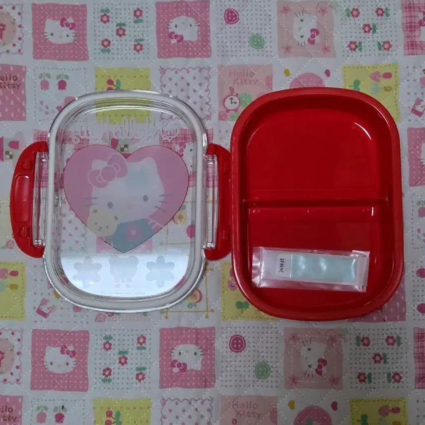 [BUNJANG] Classic Hello Kitty Lunch Box / 헬로키티 고전 도시락통