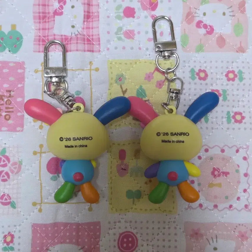 [BUNJANG] Usahana Lovely Keychain Set / 우사하나 러블리 키링 세트
