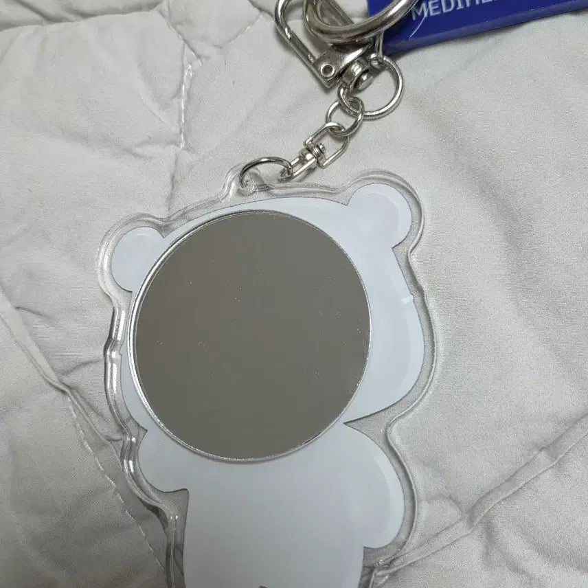 [BUNJANG] MEDIHEAL PLAVE Mimyu Mirror Keyring Bambi Unsealed / 메디힐 플레이브 미므 거울키링 (밤비) 개봉품