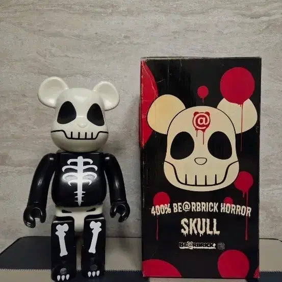 [BUNJANG] Bearbrick 1st Series 400% Horror Skull / 베어브릭 1탄 400% 호러 스컬