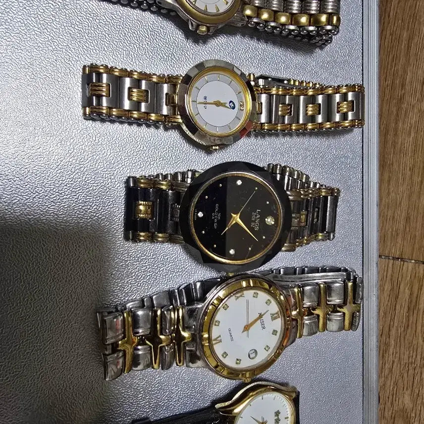 [BUNJANG] 18K Gold Crown Watch Bundle Set / 18k 용두 시계 5개 일괄