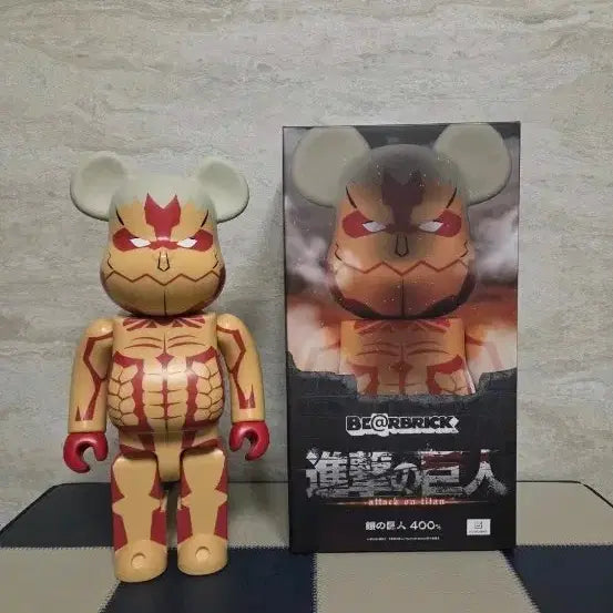 [BUNJANG] Bearbrick Attack on Titan 400% / 베어브릭 진격의 거인 400%
