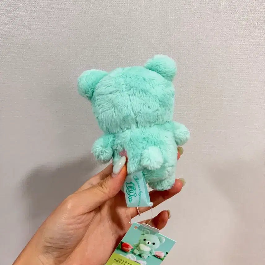 [BUNJANG] San-X Rilakkuma Koguma Mint Plush / 산엑스 리락쿠마 코구마 민트 인형
