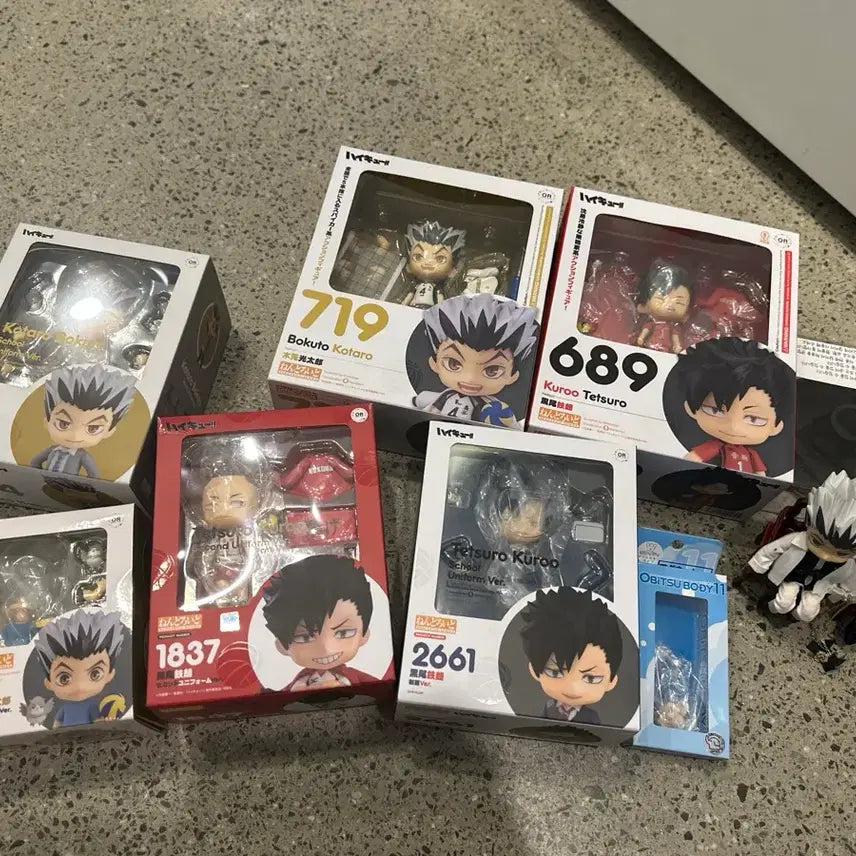[BUNJANG] Bokuto Koutarou, Kuroo Tetsurou Nendoroid Bundle Set / 보쿠토, 쿠로오 넨도 일괄 양도 합니다. (네고가능)