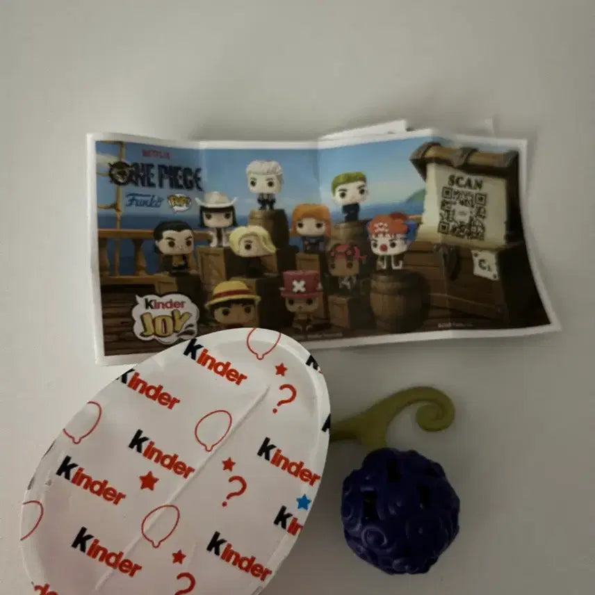 [BUNJANG] One Piece Kinder Joy Devil Fruit Figure (European Exclusive) / [유럽 한정판] 원피스 킨더조이 악마의 열매 피규어