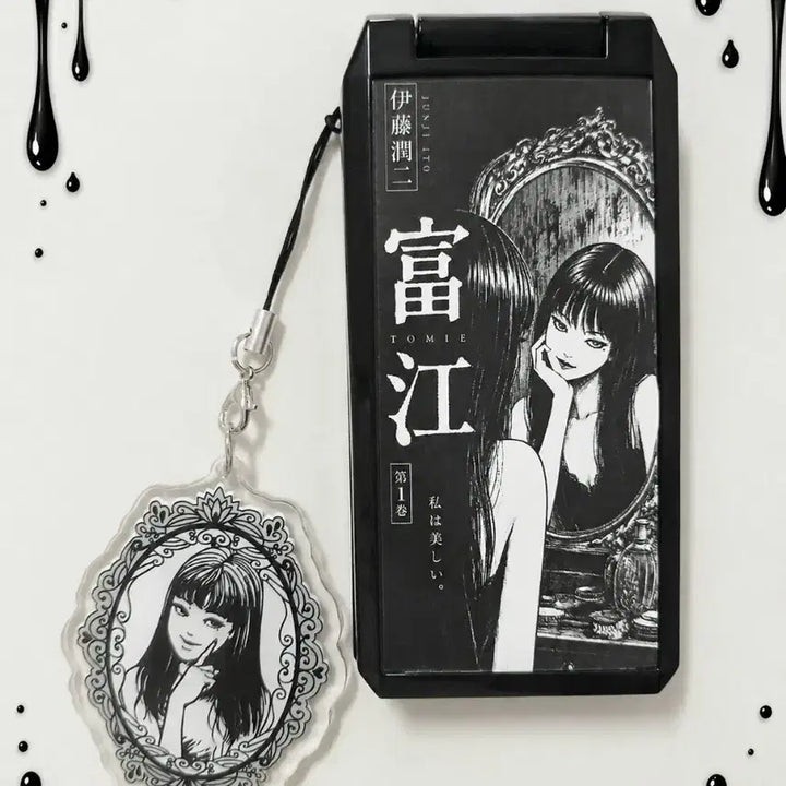 [BUNJANG] Y2K Style Mock Phone Display - Tomie Illustration / 일본 목업폰 모형폰 y2k폰 토미에