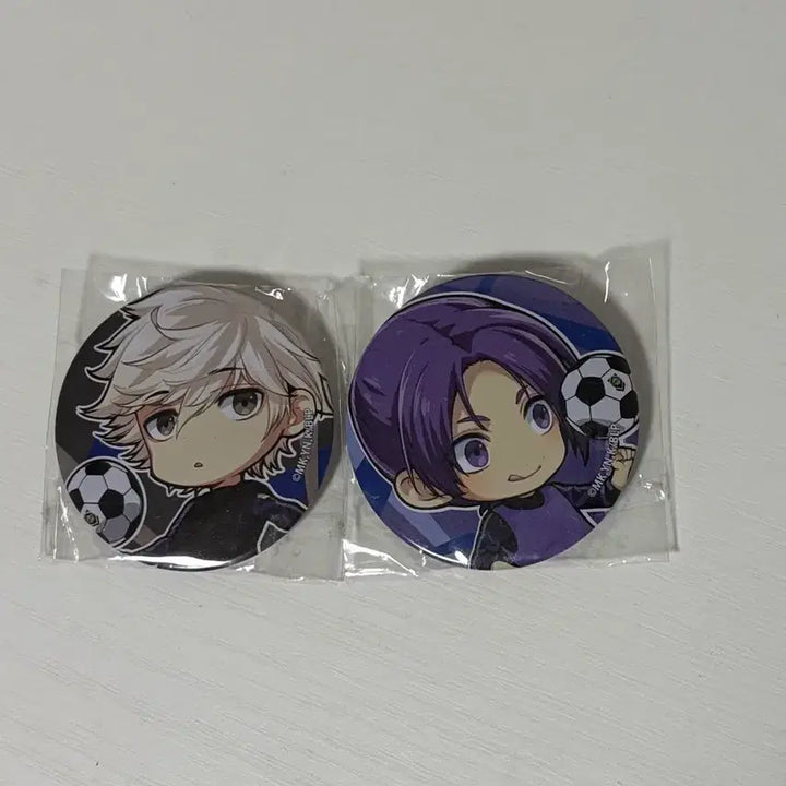 [BUNJANG] Blue Lock Nagi &amp; Reo Pin Badge Bundle Set / 일괄) 블루록 나기 레오 핀뱃지 핀버튼