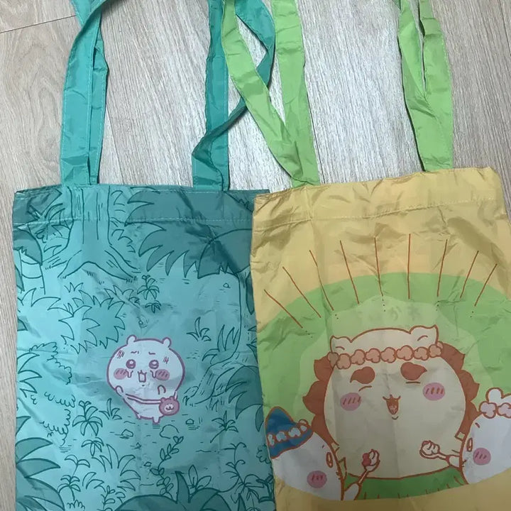 [BUNJANG] Chiikawa Gacha Tote Bag / Eco Bag / 인어섬의 비밀 치이카와 가챠 토트백 에코백 치이카와 하치와레 시사
