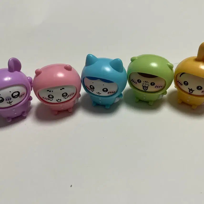[BUNJANG] Chiikawa Face Change Gacha Figure 5-Piece Full Set / 치이카와 피규어 5종 세트