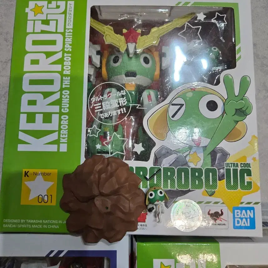 [BUNJANG] Bandai Keroro Robot 4 Types Bundle Set with Special Bonus (Opened) / 개봉품) 반다이 케로로혼 4종 + 특전 포함 일괄