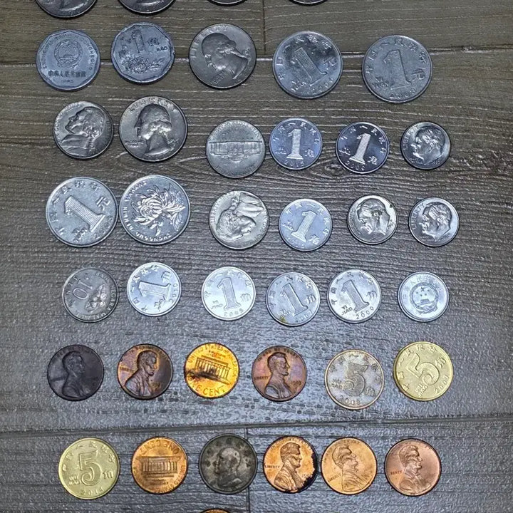 [BUNJANG] Antique Coin Collection Bundle / 오래된 해외/국내 수집 동전 일괄판매(6만원)