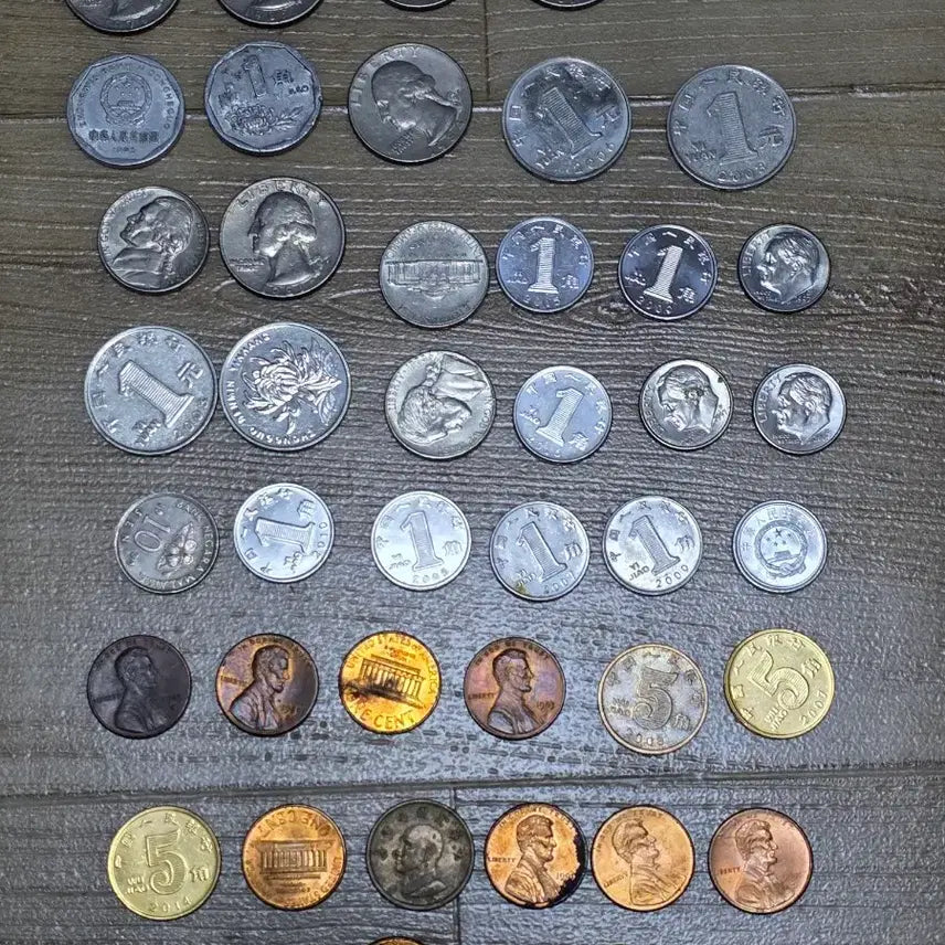[BUNJANG] Antique Coin Collection Bundle / 오래된 해외/국내 수집 동전 일괄판매(6만원)