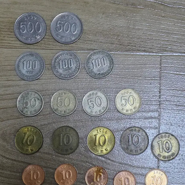 [BUNJANG] Antique Coin Collection Bundle / 오래된 수집 동전 일괄판매(10만원)