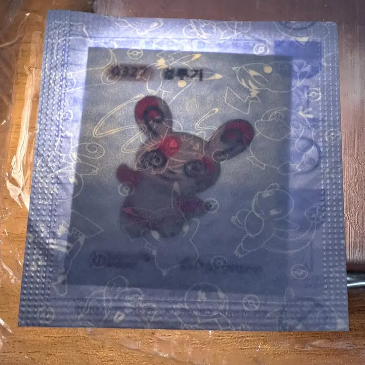 [BUNJANG] Pokemon 3rd Gen Normal Type 0327 Teddiursa Sealed Sticker / 포켓몬 0327 얼루기 미개봉 씰