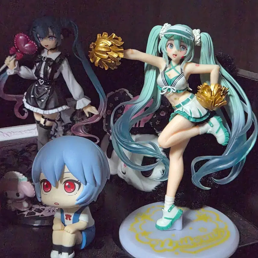 [BUNJANG] Hatsune Miku Cheerleader Figure / 하츠네 미쿠 치어리더 피규어 박스o