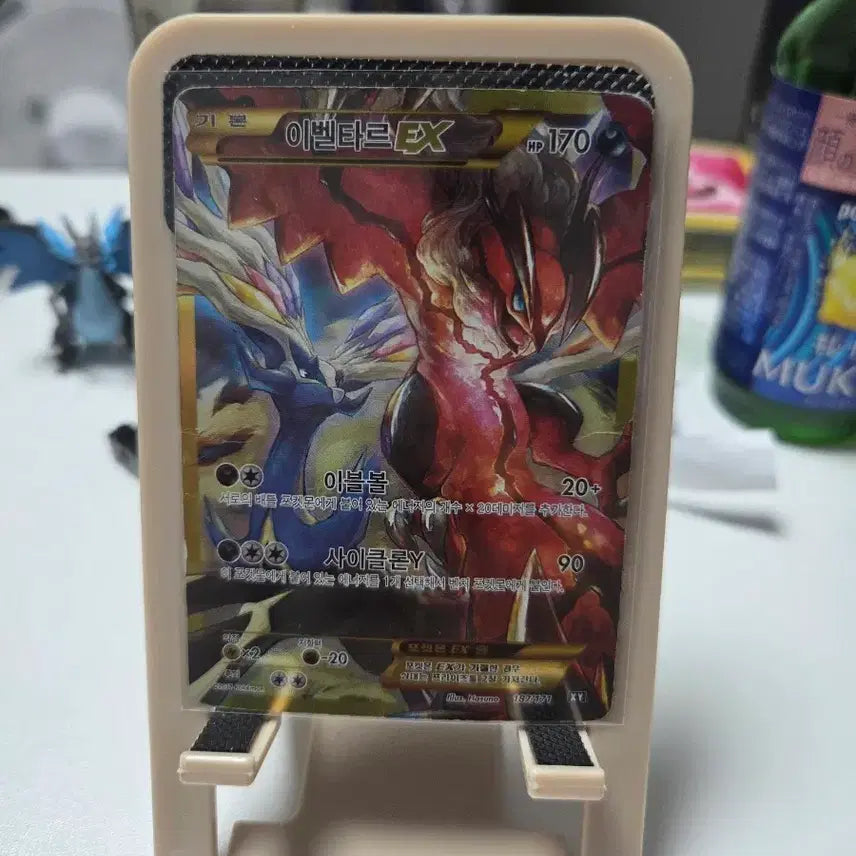 [BUNJANG] Yveltal (Slightly Damaged) Vintage Card / 상태 안좋은 고전 이벨타르