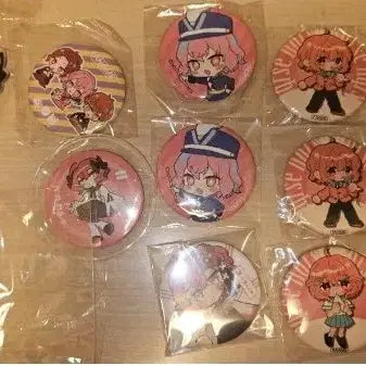 [BUNJANG] Naruse Nqrse Can Badge Set / 우타이테 나루세 nqrse 캔뱃지 굿즈