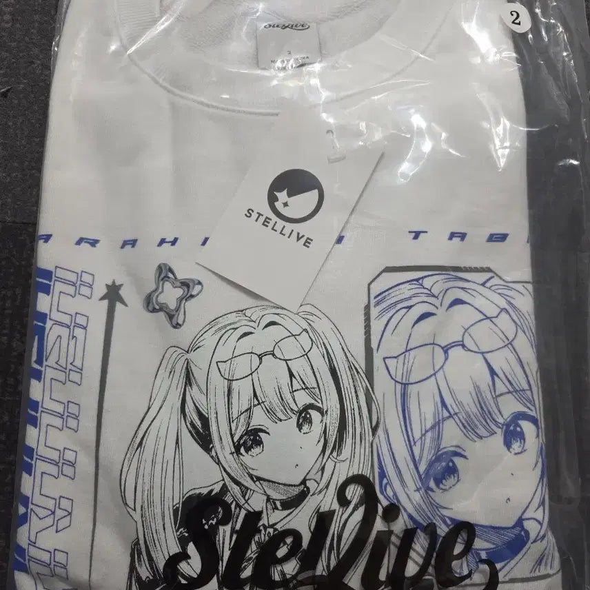 [BUNJANG] Stellive Tabi Sweatshirt (Size 2) / 스텔라이브 타비 맨투맨  추석이벤트