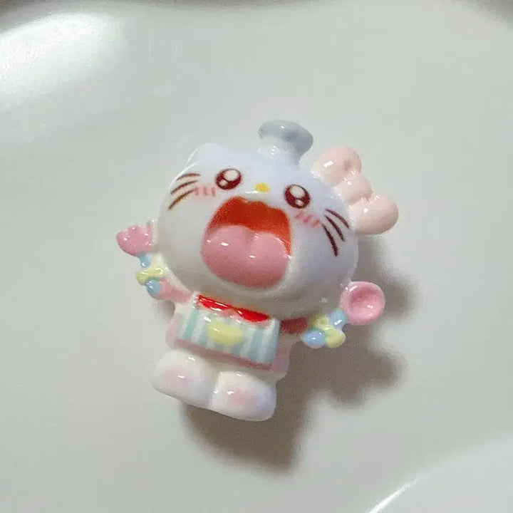 [BUNJANG] Chef Kitty Figurine / 입벌린 요리 키티 피규어
