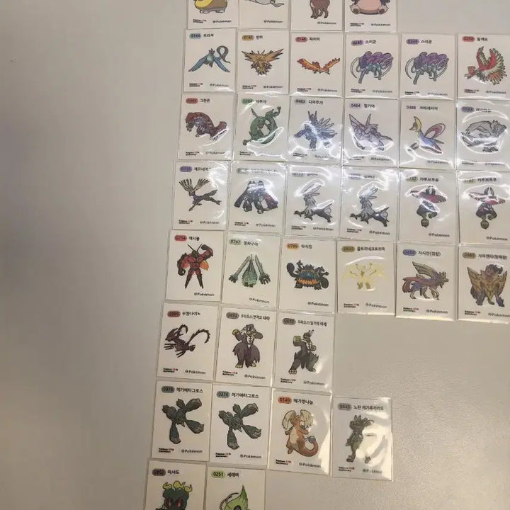 [BUNJANG] Pokemon Stickers (109 pcs) Bundle with Album / 포켓몬 띠부씰109장,쓰던 앨범도 무료로 드려요(일괄판매,네고 가능)