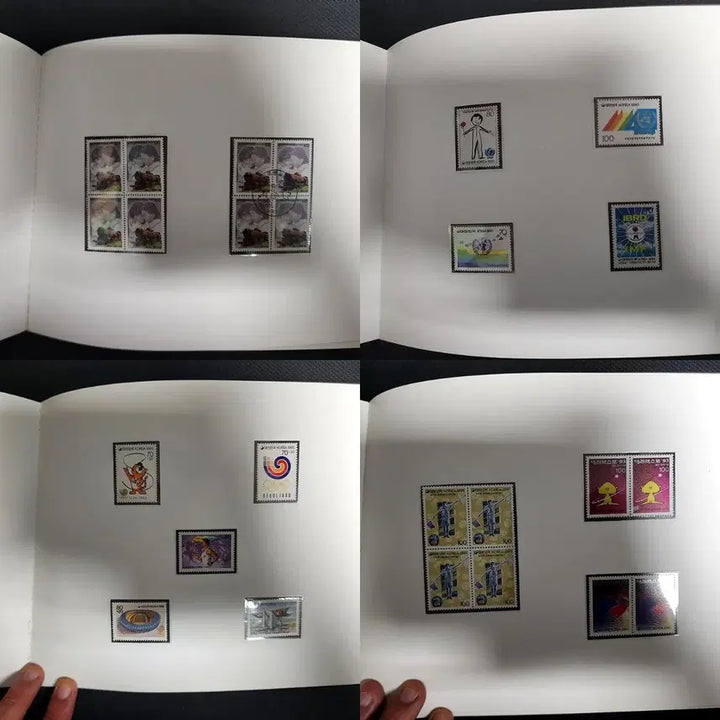 [BUNJANG] 1991 UN Accession Commemorative Stamp Book / 1991 UN가입기념 우표책